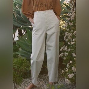 NWT Doen walker pant, size 0, nutmilk
